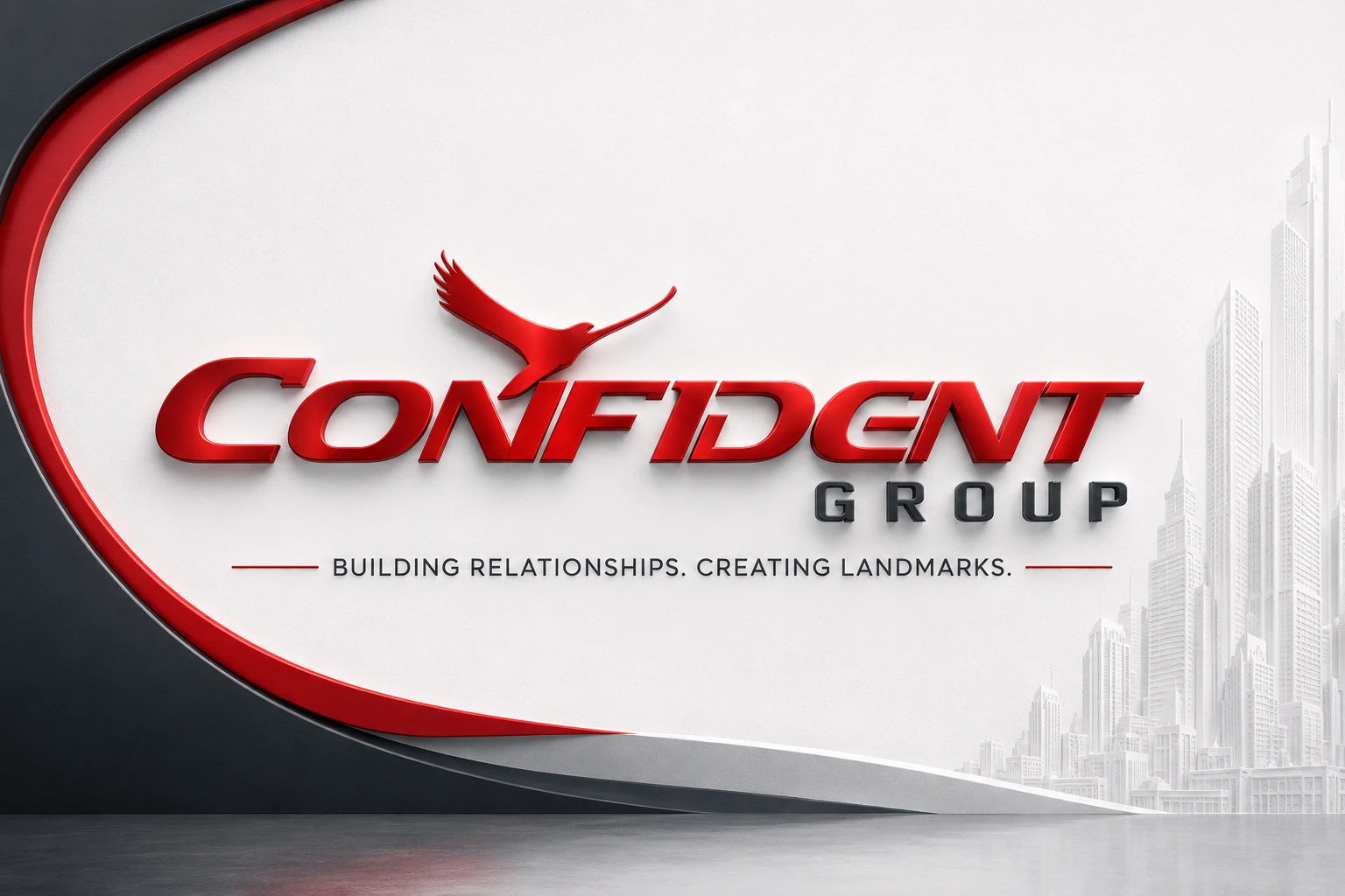 Confident Group official logo for Kochi residential projects
