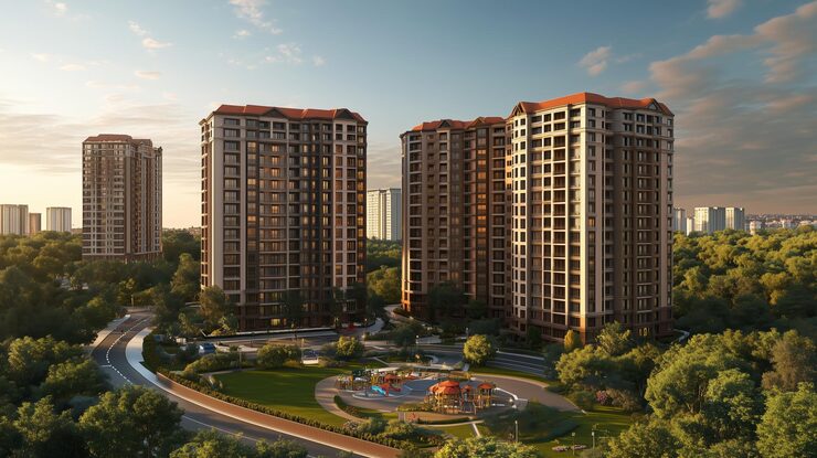 Anta Kings Place apartments in Kochi by Anta