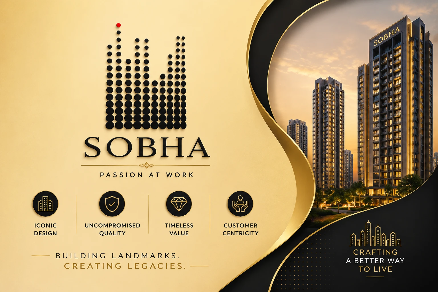 Sobha Limited official logo for Kochi residential projects